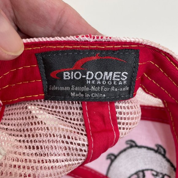 Bio-Domes Rare Betty Boop Pink Embroidered Salesman Sample Snapback Hat - Picture 9 of 10